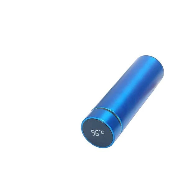 Garrafa Térmica de Inox com Sensor Digital de Temperatura LED – Ideal para Bebidas Quentes e Frias