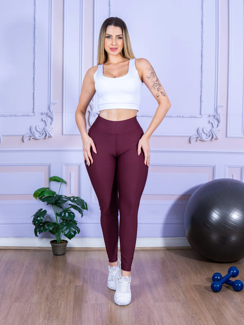 Legging Feminina de Alta Performance – Conforto, Elasticidade e Sustentação para Treino, Yoga e Corrida