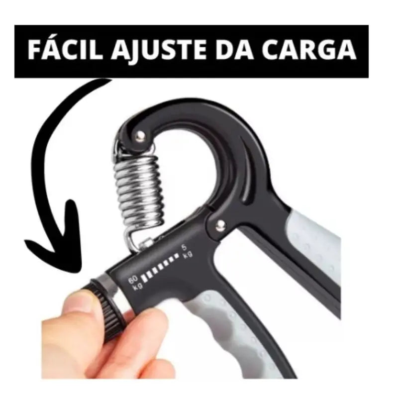 HandGrip com mola ajustável para antebraço, reforçado