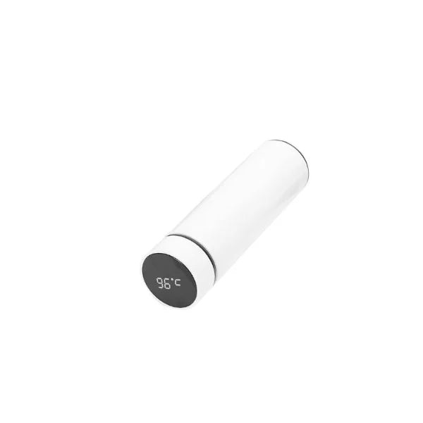 Garrafa Térmica de Inox com Sensor Digital de Temperatura LED – Ideal para Bebidas Quentes e Frias