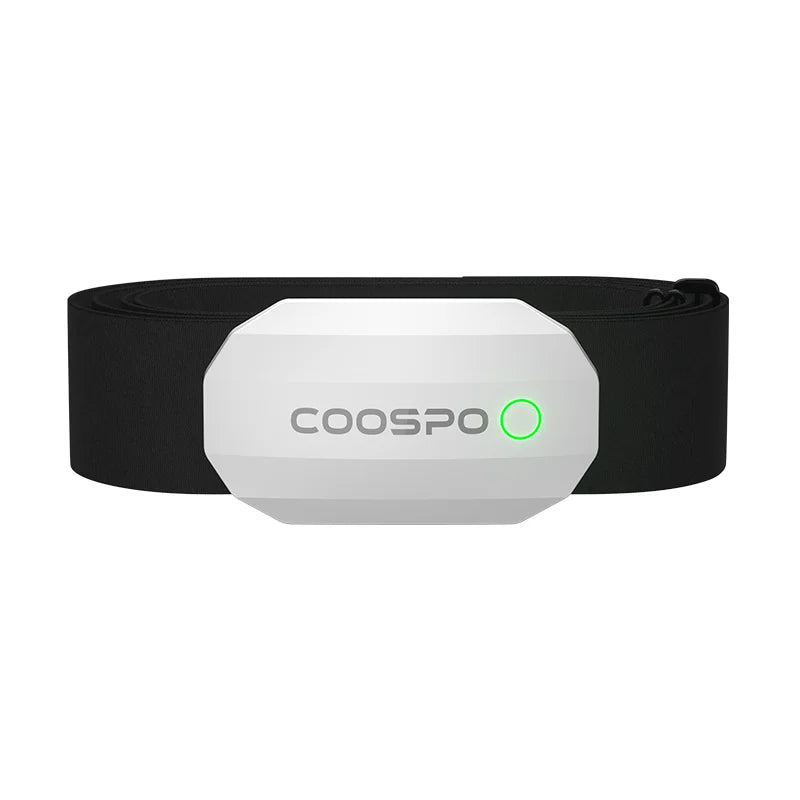 COOSPO H808S Sensor de frequência cardíaca, Modo duplo, ANT Bluetooth, com cinta peitoral