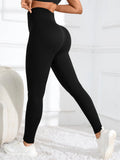 Leggings de Ioga Sem Costura – Cintura Alta, Caneladas, Fitness, Academia e Moda Casual