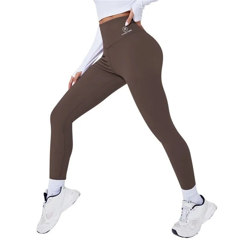 Leggings Térmicas de Cintura Alta – Yoga, Corrida, Levantamento de Bumbum, Fitness e Academia