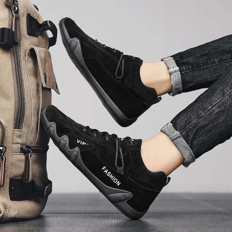 Tênis Esportivo Masculino – Antiderrapante, Confortável e Estiloso, Ideal para Caminhada, Trabalho e Uso Casual