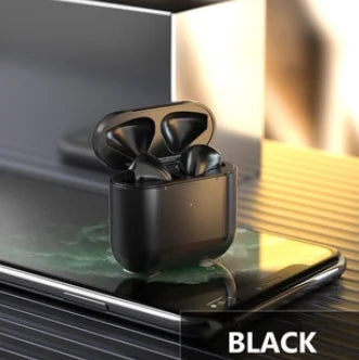 Fones de ouvido sem fio Pro 4 TWS Fone de ouvido único Bluetooth-compatível 5.0 Fone de ouvido à prova d'água com microfone para Xiaomi iPhone Pro4 Fone de ouvido