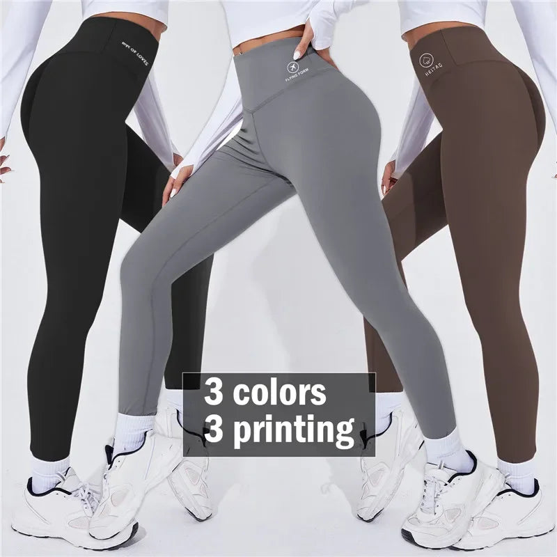 Leggings Térmicas de Cintura Alta – Yoga, Corrida, Levantamento de Bumbum, Fitness e Academia