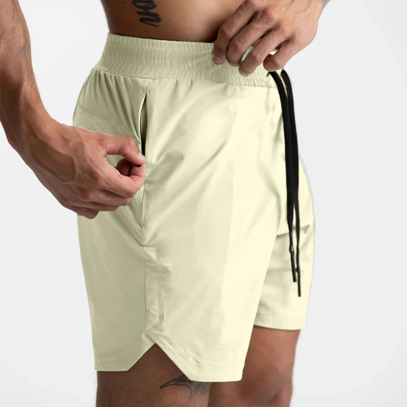 Shorts Masculinos [5 CORES] – Secagem Rápida, Tecido Leve, Design Moderno para Corrida, Fitness e Esportes Casuais