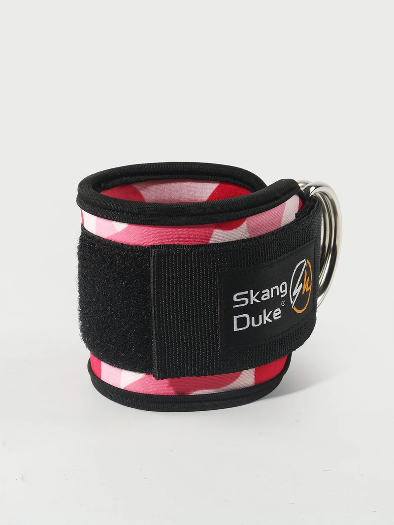 Tornozeleira Ajustável com D-Ring para Máquinas de Cabo - Conforto e Suporte no Treinamento de Glúteos e Pernas, várias cores, 1pc