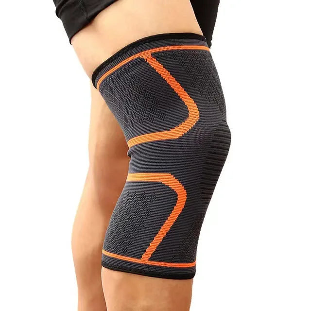 Joelheiras Esportivas de Malha – Antiderrapantes, Respiráveis e Confortáveis, Ideais para Corrida, Basquete, Ciclismo e Fitness para Homens e Mulheres