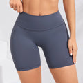Shorts Fitness Feminino – Cintura Alta, Secagem Rápida, À Prova de Agachamento