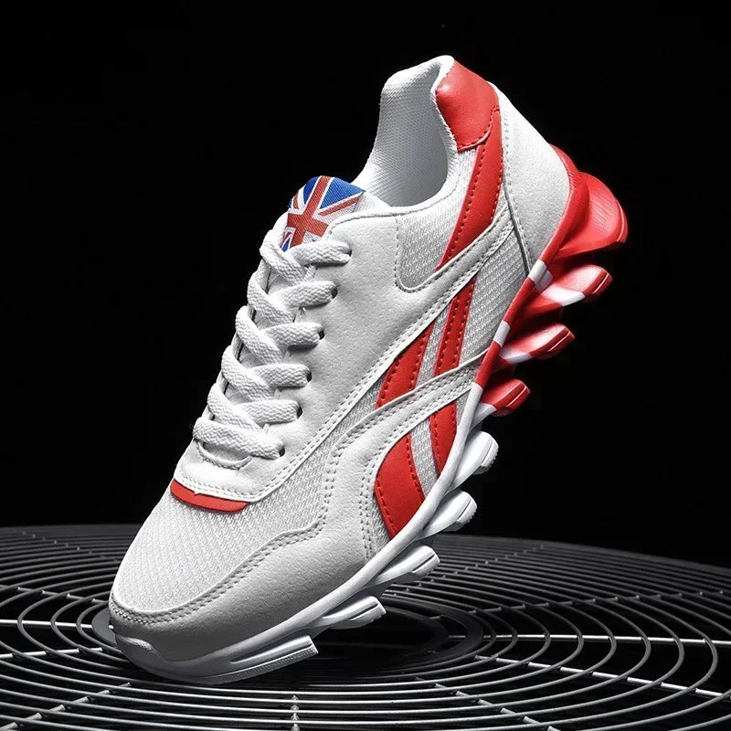 Tênis de Corrida Masculino – Leve, Respirável e Antiderrapante, Disponível nos Tamanhos 36-48