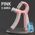 HandGrip Ajustável 5-60 kg com Contador, Treinador para Antebraço e Construção Muscular.