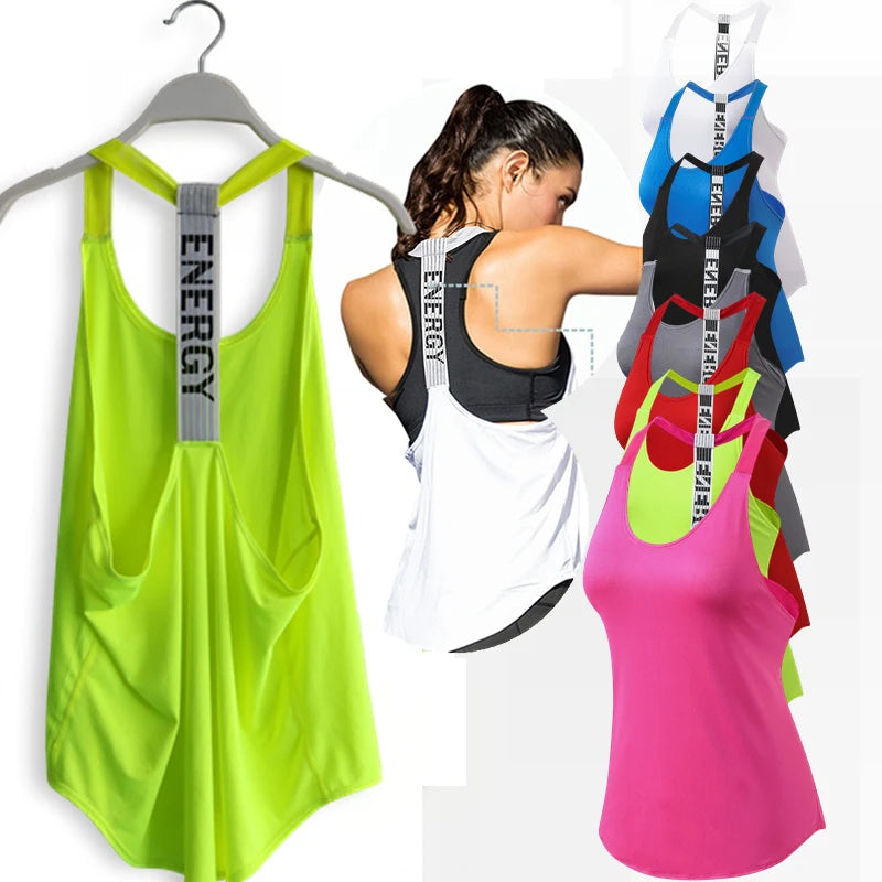 Top Fitness Feminino Sem Mangas – Estilo e Conforto para Yoga, Treino e Corrida
