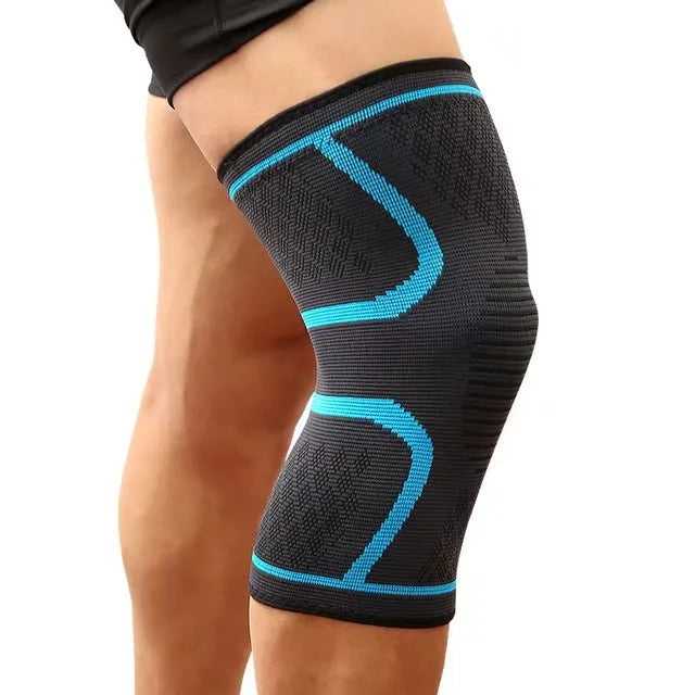 Joelheiras Esportivas de Malha – Antiderrapantes, Respiráveis e Confortáveis, Ideais para Corrida, Basquete, Ciclismo e Fitness para Homens e Mulheres