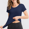 Blusa Feminina Esportiva Respirável – Secagem Rápida e Conforto para Treino, Corrida e Yoga