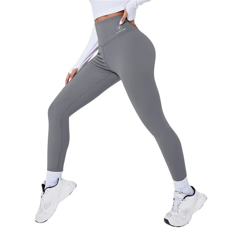Leggings Térmicas de Cintura Alta – Yoga, Corrida, Levantamento de Bumbum, Fitness e Academia