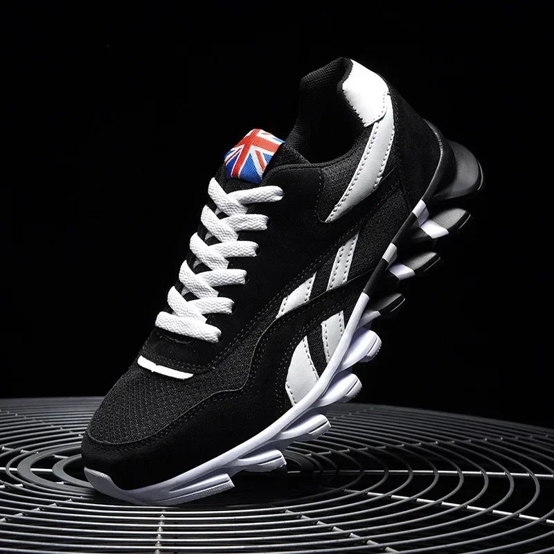Tênis de Corrida Masculino – Leve, Respirável e Antiderrapante, Disponível nos Tamanhos 36-48
