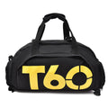 Bolsa de Ginástica Unissex Impermeável e Portátil – Ideal para Fitness, Yoga e Viagens, com Design Leve e Espaçoso.