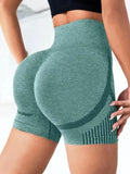 Shorts Femininos de Cintura Alta – Levantamento de Bumbum, Fitness, Academia, Corrida, Exercícios e Treino, Confortáveis e Respiráveis