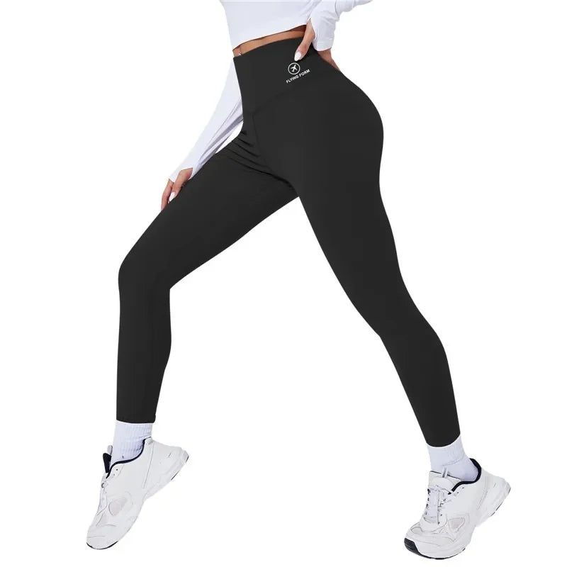 Leggings Térmicas de Cintura Alta – Yoga, Corrida, Levantamento de Bumbum, Fitness e Academia